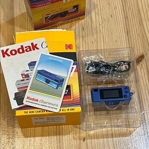 Kodak Charmera Keychain Digital Camera - blue